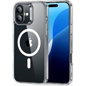 ESR Classic Hybrid Case (HaloLock), Compatible with iPhone 16 Plus, Clear