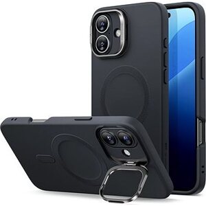 ESR Cloud Soft Case with Stash Stand (HaloLock), Compatible with iPhone 16, Black
