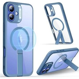 ESR Boost Flickstand Case (HaloLock), Compatible with iPhone 16, Clear Blue