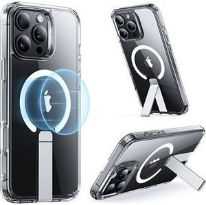 ESR Boost Flickstand Case (HaloLock), Compatible with iPhone 16 Pro Max, Clear