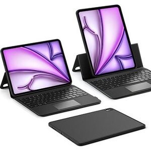 ESR Ascend Keyboard Case, Compatible with iPad Air 13 (2024), US Layout, Black