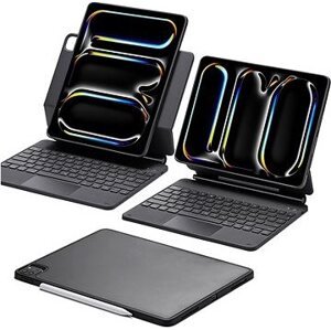 ESR Rebound Magnetic Keyboard Case 360, Compatible with iPad Pro 13 (2024), DE Layout, Black