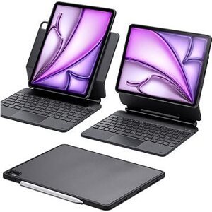 ESR Rebound Magnetic Keyboard Case 360, Compatible with iPad Air 13 (2024), US Layout, Black