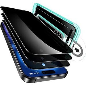 ESR Privacy Screen Protector, Compatible with iPhone 16 Plus, 3 Pack