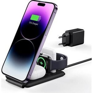 ESR Qi2 3-in-1 Travel Wireless Charging Set (HaloLock)