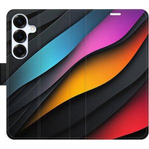 iSaprio Flip puzdro Color Waves pre Samsung Galaxy S25