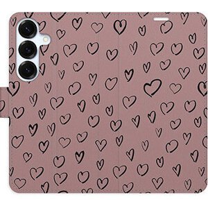iSaprio Flip puzdro Heart Dark 02 pre Samsung Galaxy S25