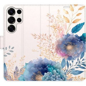iSaprio Flip puzdro Ornamental Flowers 03 pre Samsung Galaxy S25 Ultra