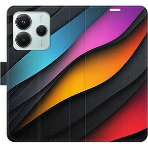 iSaprio Flip puzdro Color Waves pre Xiaomi Redmi Note 14 5G