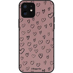iSaprio Lesklé puzdro Heart Dark – iPhone 12