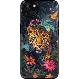 iSaprio Lesklé puzdro Flower Jaguar – iPhone 14