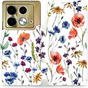 Mobiwear flip knižkové pre Infinix Note 40 - Kvitne