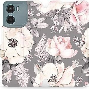 Mobiwear flip knižkové pre Motorola Moto G05 - Kvety