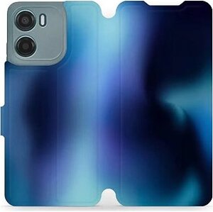 Mobiwear flip knižkové pre Motorola Moto G05 - Modrý odtieň
