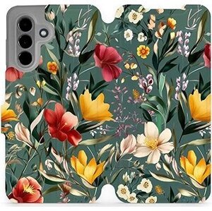 Mobiwear flip knižkové pre Samsung Galaxy A36 - Zelená lúka