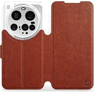 Mobiwear flip knižkové pre Xiaomi 15 Ultra - Hnedé