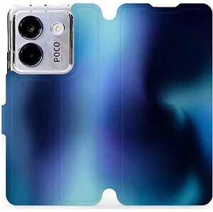 Mobiwear flip knižkové pre POCO M7 Pro 5G - Modrý odtieň