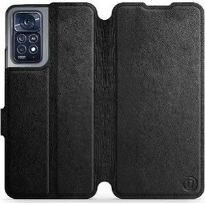 Mobiwear kožené flip knižkové na Xiaomi Note 12 Pro 4G – Čierne – L_BLS