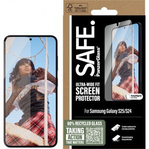 PanzerGlass SAFE Samsung Galaxy S25 s inštalačným rámčekom