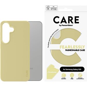 PanzerGlass CARE kryt Samsung Galaxy S25 Fearlessly zeleno-žlutý (Chardonnay)