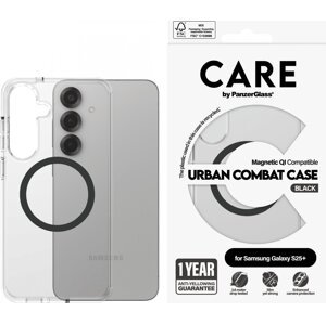 PanzerGlass CARE kryt Samsung Galaxy S25+ Urban Combat čirý/černý QI
