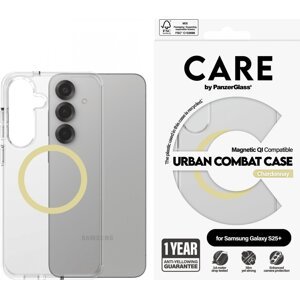 PanzerGlass CARE kryt Samsung Galaxy S25+ Urban Combat čirý/žlutozelený QI (Chardonnay)