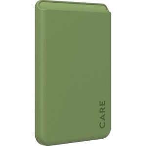 PanzerGlass CARE Apple MagSafe RFID CardHolder zelené puzdro na platobné karty