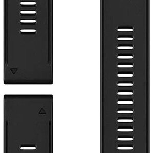 Garmin silikónový QuickFit 26 – Black (+ extra dlhý)