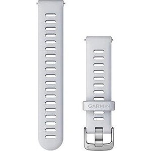 Garmin Quick Release (18 mm) silikónový, White – Silver