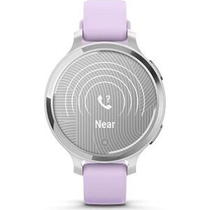 Garmin Lily 2 Active Silver/Purple Jasmine Silicone Band