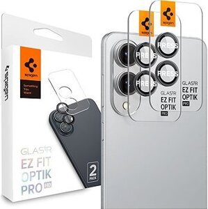 Spigen Glass TR EZ Fit Optik Pro HD 2 Pack Black Samsung Galaxy 2025 E