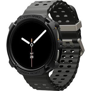 Spigen Rugged Armor Matte Black Samsung Galaxy Watch 8 (44 mm)