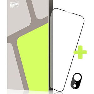 Tempered Glass Protector pro iPhone 16e, kompatibilní s pouzdrem + sklo na kameru