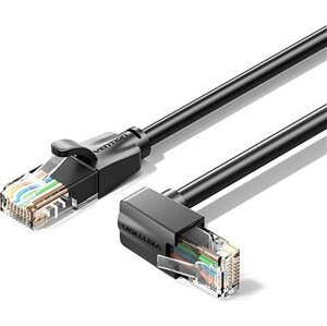 Vention Cat.6 UTP Downward Right Angle Ethernet Patch Cable 3 m Black