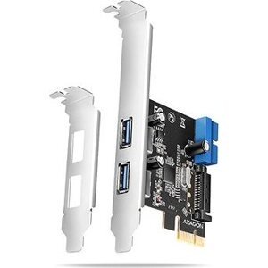AXAGON PCEU-232RS, 2 + 2× USB 5 Gbps port, PCIe card, SATA power, SP & LP