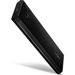 AXAGON EEM2-UB2, ARROW box for M.2 NVMe SSD, USB-C 10 Gbps, black