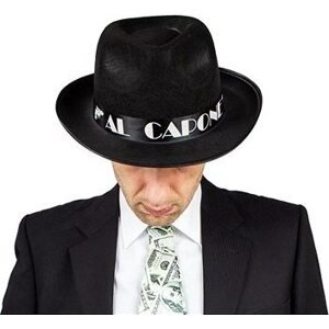 Godan Klobúk čierny – al capone, mafián – dospelý