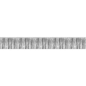 Párty závěs stříbrný - silvestr - 30 × 300 cm