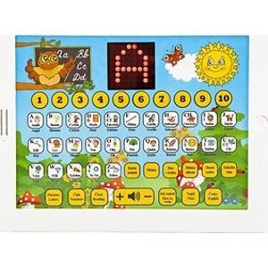 Teddies Náučný tablet Múdre Sovy dvojjazyčný