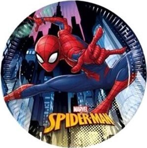 GODAN Papierový tanier – Ultimate Spiderman – 20 cm – 8 ks