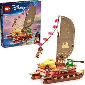 LEGO® │ Disney Princess 43270 Vaiana a dobrodružstvo na kanoe