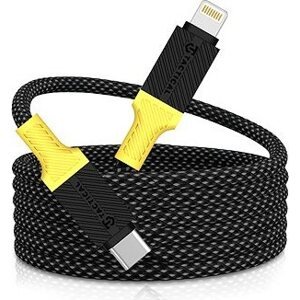 Tactical MagRope USB-C/Lightning 1 m Black/Yellow