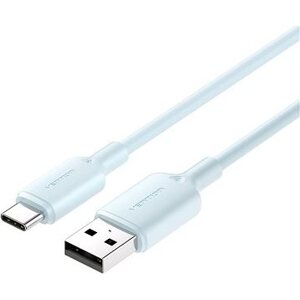 Vention USB 2.0 A Male to C Male 3A Cable 1M Blue PVC Type