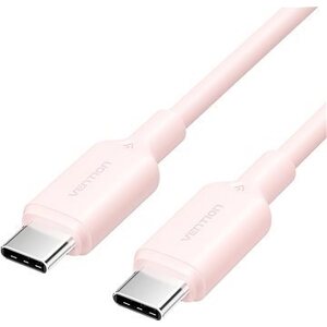 Vention USB 2.0 Type-C Male to Type-C Male 3 A Cable 1 m Pink PVC Type