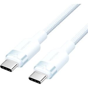 Vention USB 2.0 Type-C Male to Type-C Male 3 A Cable 2M Blue Aluminum Alloy Type