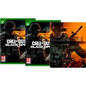 Call of Duty: Black Ops 6 – Double Steel Pack – 2× Xbox + Steelbook