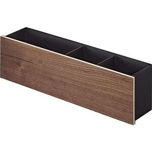Yamazaki Multifunkčný stojanček Rin 5168, kov/drevo, š. 45 cm, čierny