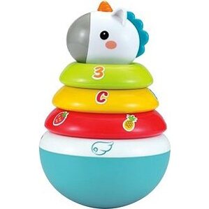 Bo Jungle plastová hračka B-Rolly Polly Unicorn
