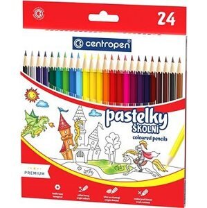 CENTROPEN 9520 šesťhranné, 24 farieb