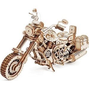 ROBOTIME Roker 3D drevené puzzle Cruiser Motorcycle 420 dielikov